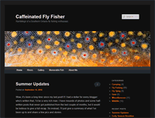 Tablet Screenshot of ontarioflyfisher.com
